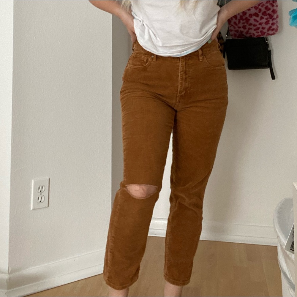 PacSun Brown Corduroy Jeans Pants